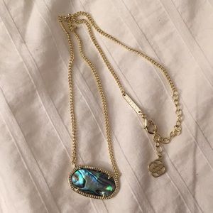 HTF abalone dylan necklace